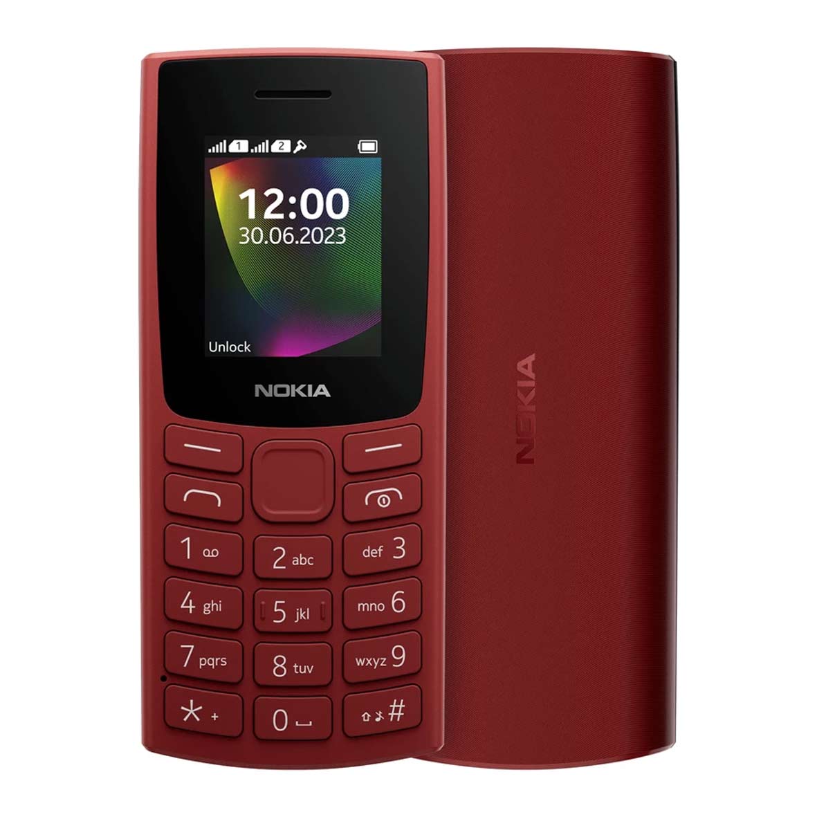گوشی موبایل Nokia مدل 2023-106 دو سیم کارت - قرمز - مونتاژ ایران تحت لیسانس نوکیا (گارانتی سامتل)
