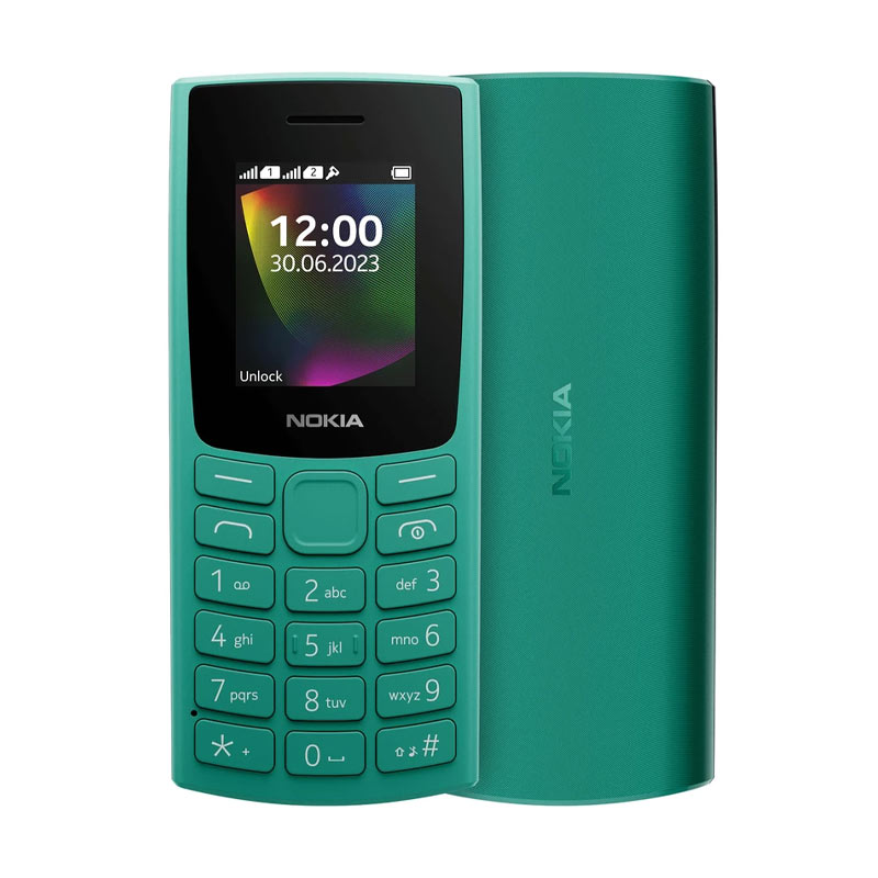 گوشی موبایل Nokia مدل 2023-106 دو سیم کارت - سبز - مونتاژ ایران تحت لیسانس نوکیا (گارانتی سامتل)