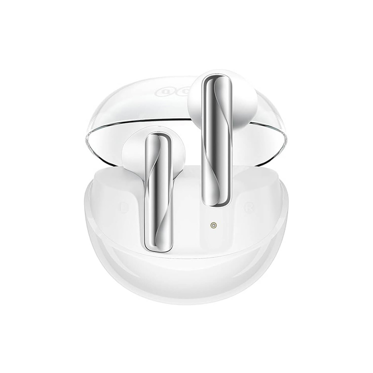 ایرفون بی سیم QCY مدل AilyBuds Clear - سفید (گارانتی شش ماهه شرکتی)