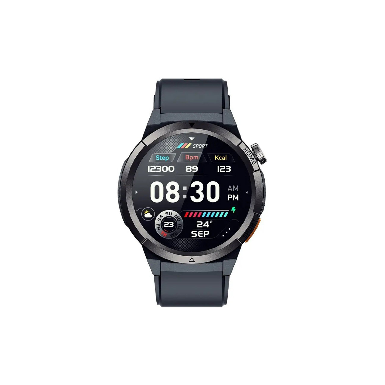 ساعت هوشمند QCY Active GX مدل WA24S12A - مشکی (گارانتی 18 ماه شرکتی)