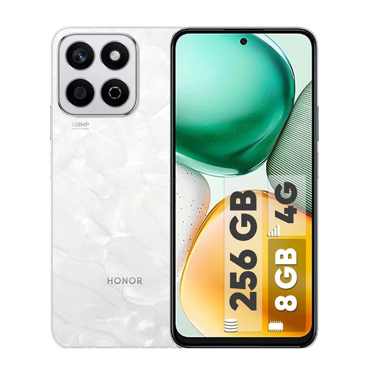 گوشی موبایل Honor مدل X7c (RAM 8) ظرفیت 256GB - سفید