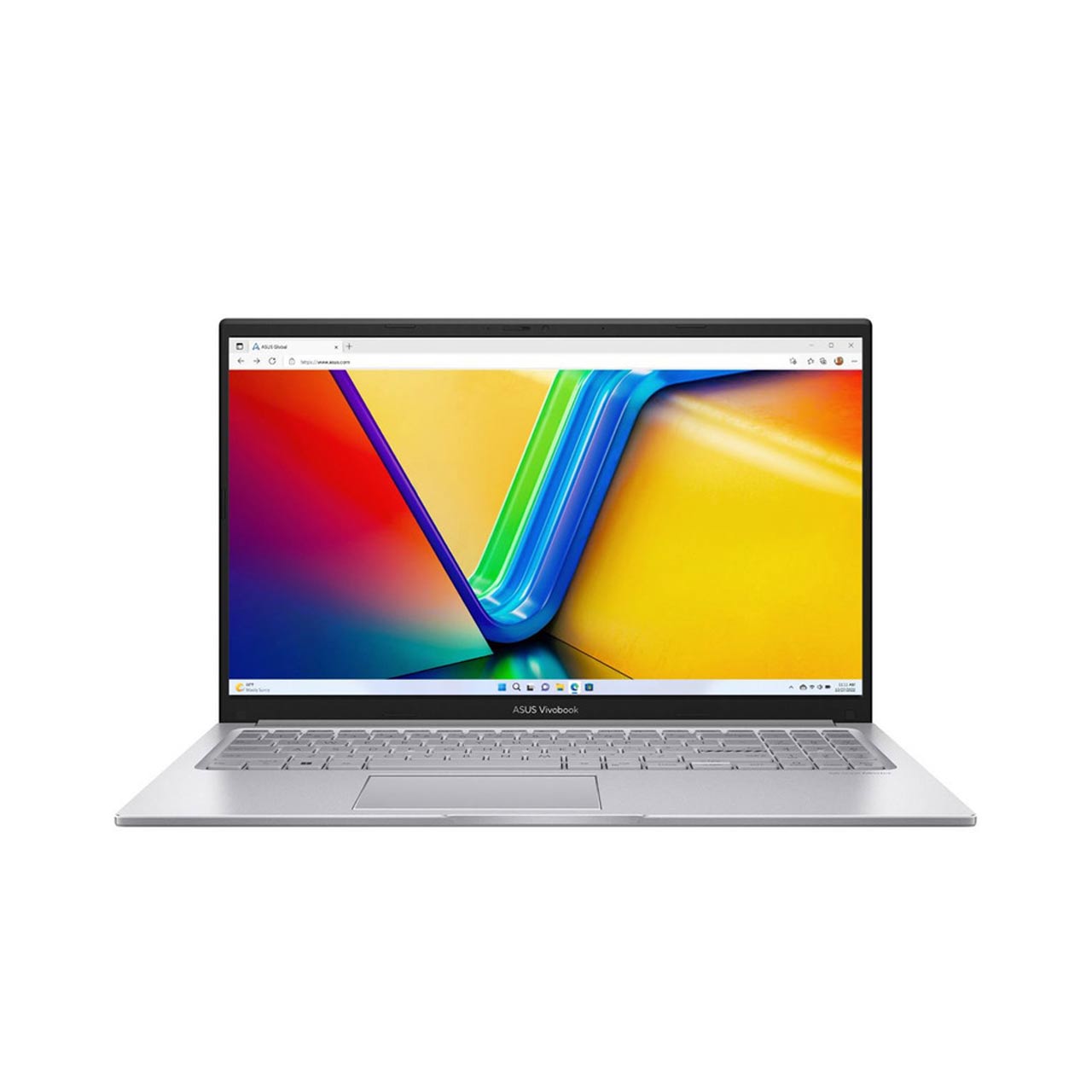  لپ تاپ ایسوس 15.6 اینچی FHD مدل Intel Core 5 120U - VivoBook X1504VA-NJ2920 رم 16GB حافظه 512GB SSD گرافیک Integrated -نقره ای - Windows 11 - ارتقاء یافته به همراه کیف هدیه