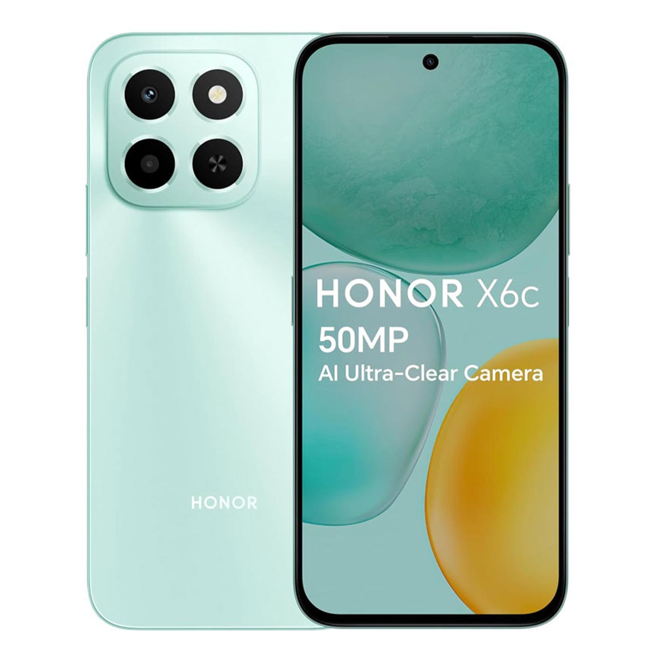 گوشی موبایل Honor مدل X6C (RAM 6) ظرفیت 256GB - سبز