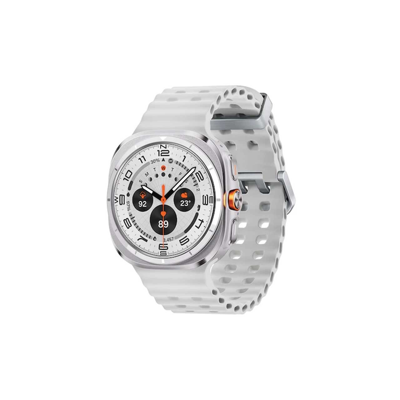 ساعت هوشمند سامسونگ Galaxy Watch Ultra 47mm مدل SM-L705 - سفید تیتانیوم - اصلی (گارانتی 18 ماهه شرکتی)