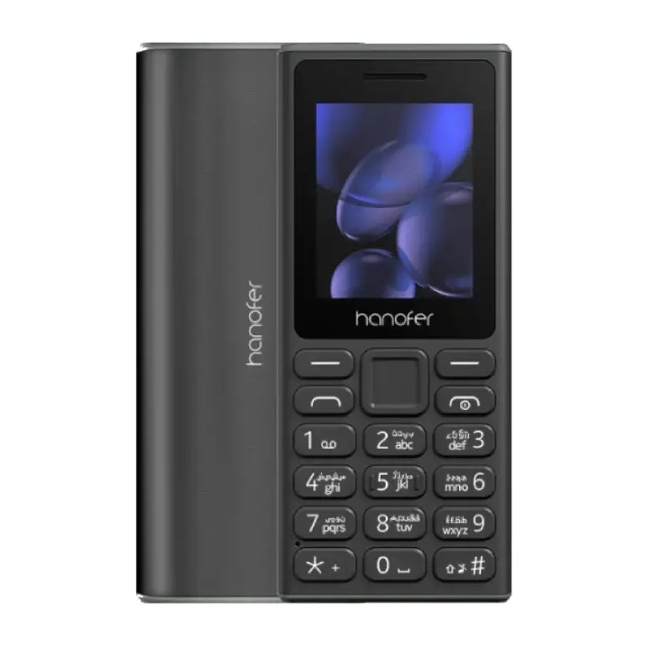 گوشی موبایل Hanofer مدل HA-1393DS 105 2024 ظرفیت 32 مگابایت - خاکستری