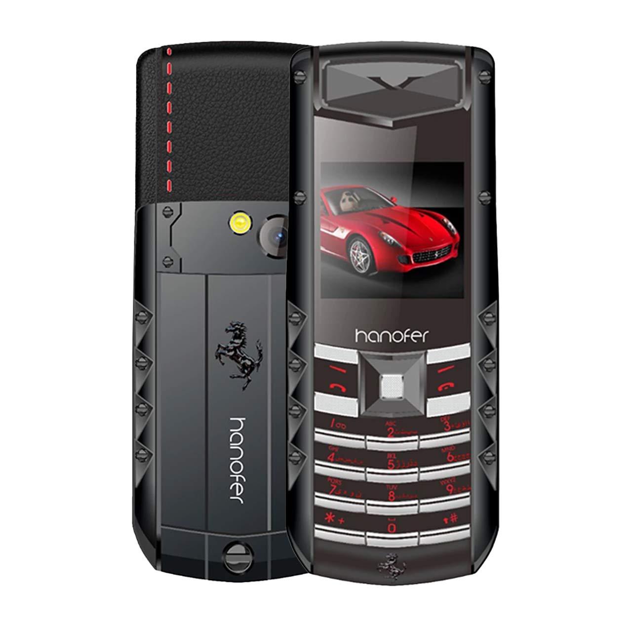 گوشی موبایل Hanofer مدل HA-500DS V5 Pro 2024 ظرفیت 32 مگابایت - مشکی