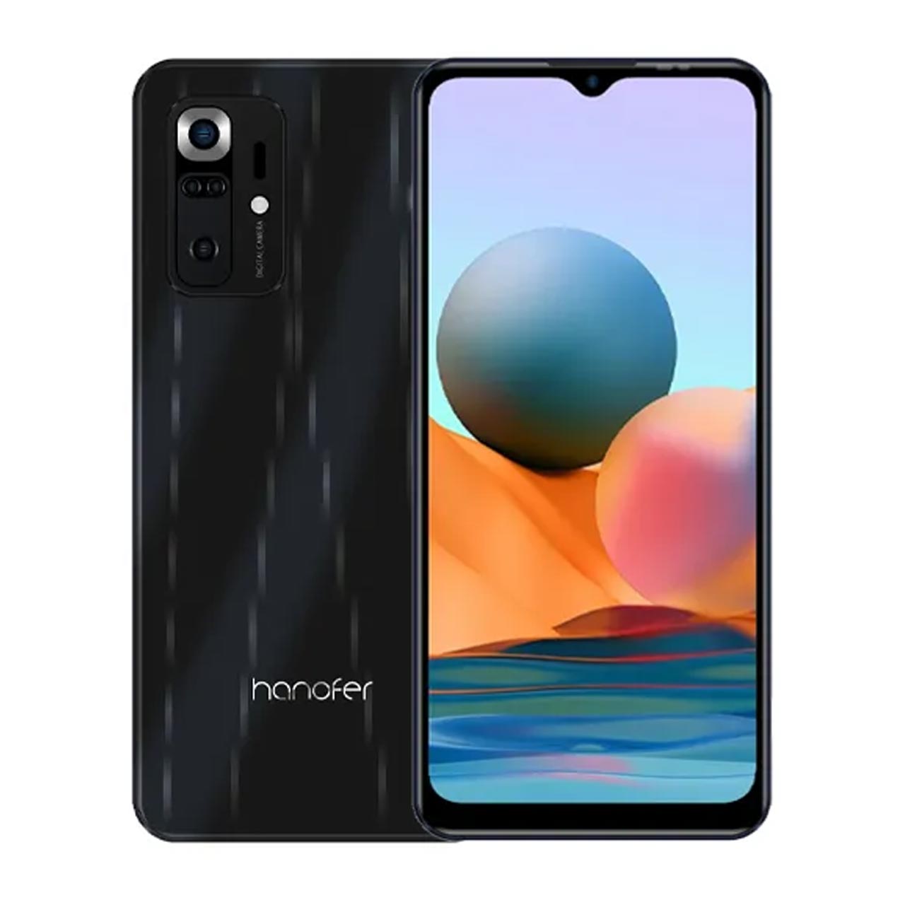 گوشی موبایل Hanofer مدل H3 HA-1200 (Ram 3) ظرفیت 64 گیگابایت - مشکی
