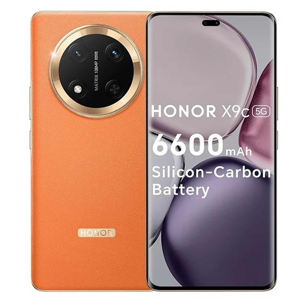 گوشی موبایل Honor مدل X9c 5G (RAM 12) ظرفیت 256GB - نارنجی