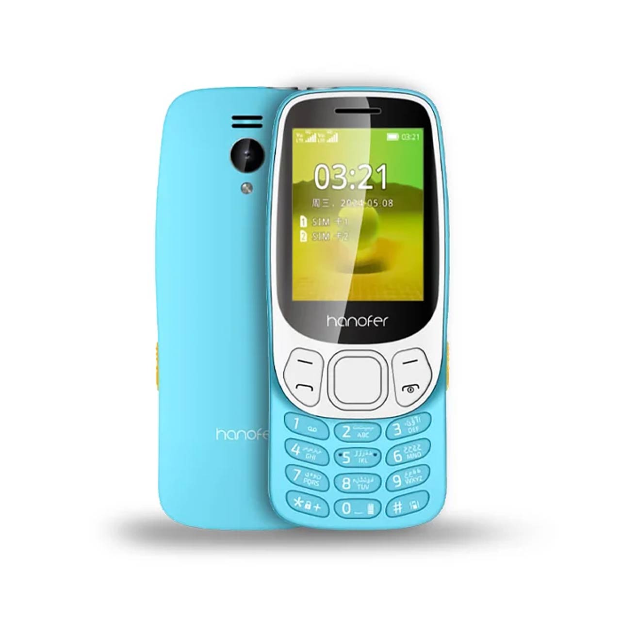 گوشی موبایل Hanofer مدل (HA-1030 3310 (2024  ظرفیت 32 مگابایت - آبی