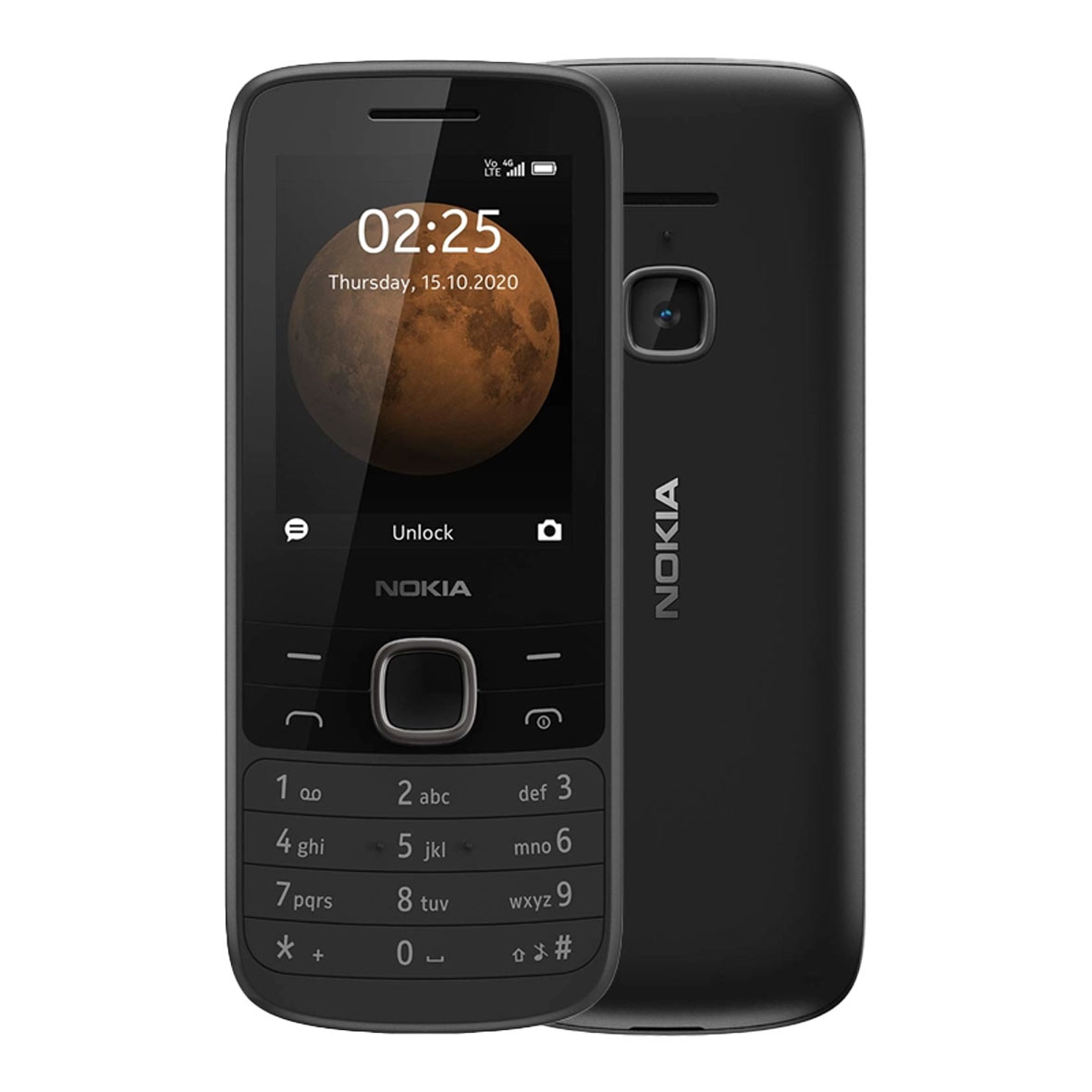 گوشی موبایل Nokia مدل 225-2020 دو سیم‌ کارت - مشکی (مونتاژ ایران)