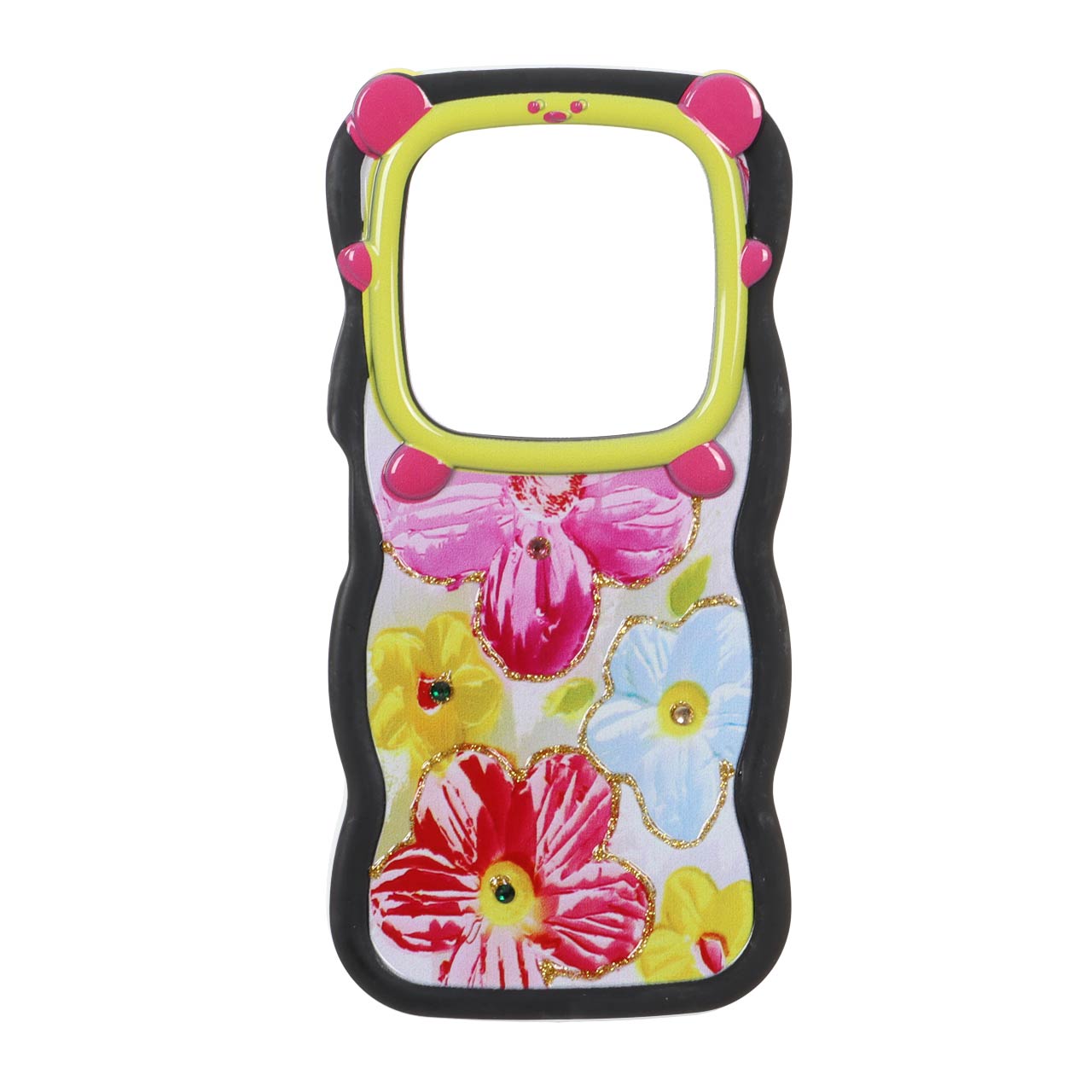 قاب کنگره ای اکلیلی محافظ لنز عروسکی Xiaomi Redmi A3 / A3x / Poco C61 - طرح 84