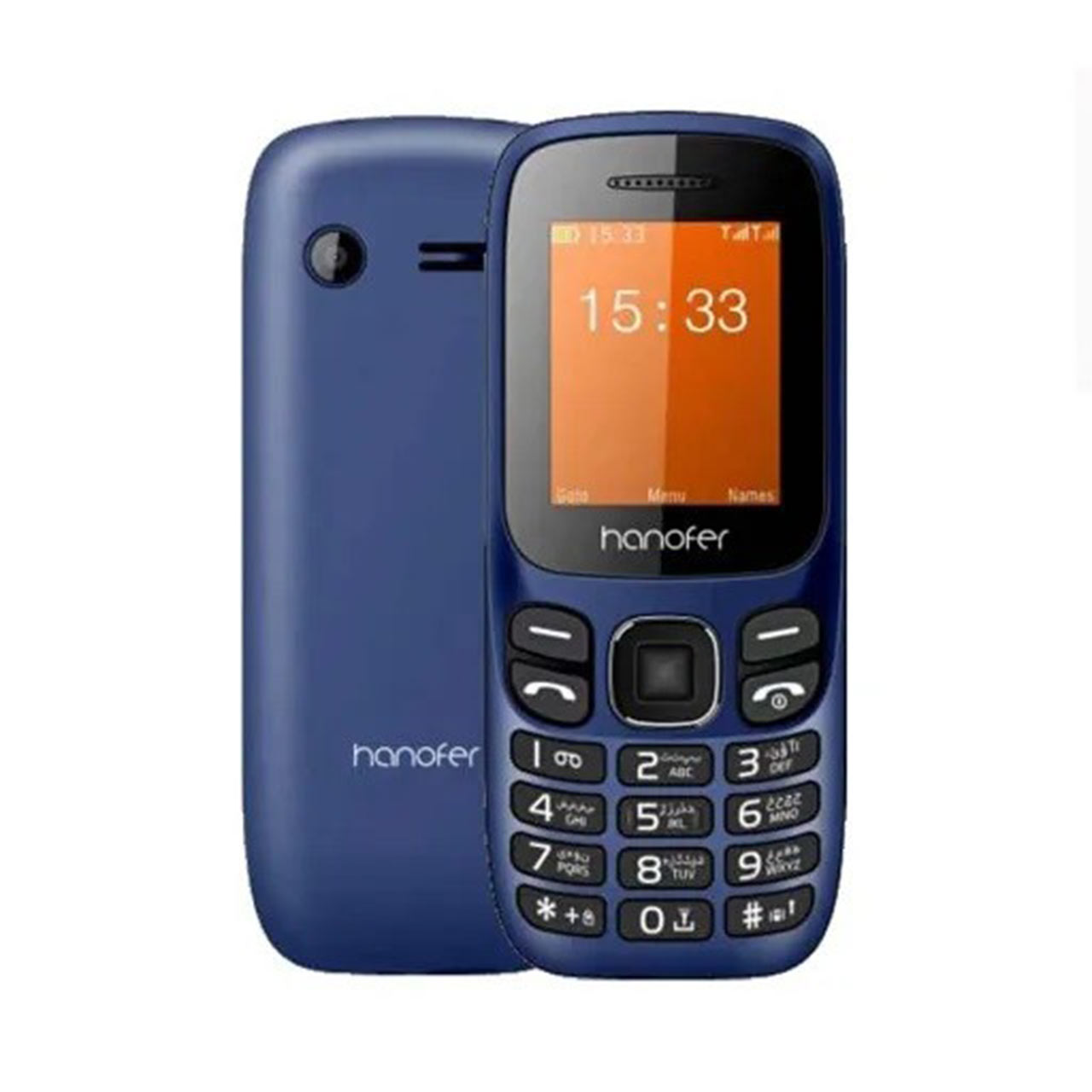 گوشی موبایل Hanofer مدل HA-B210 DS ظرفیت 32 مگابایت - سرمه ای