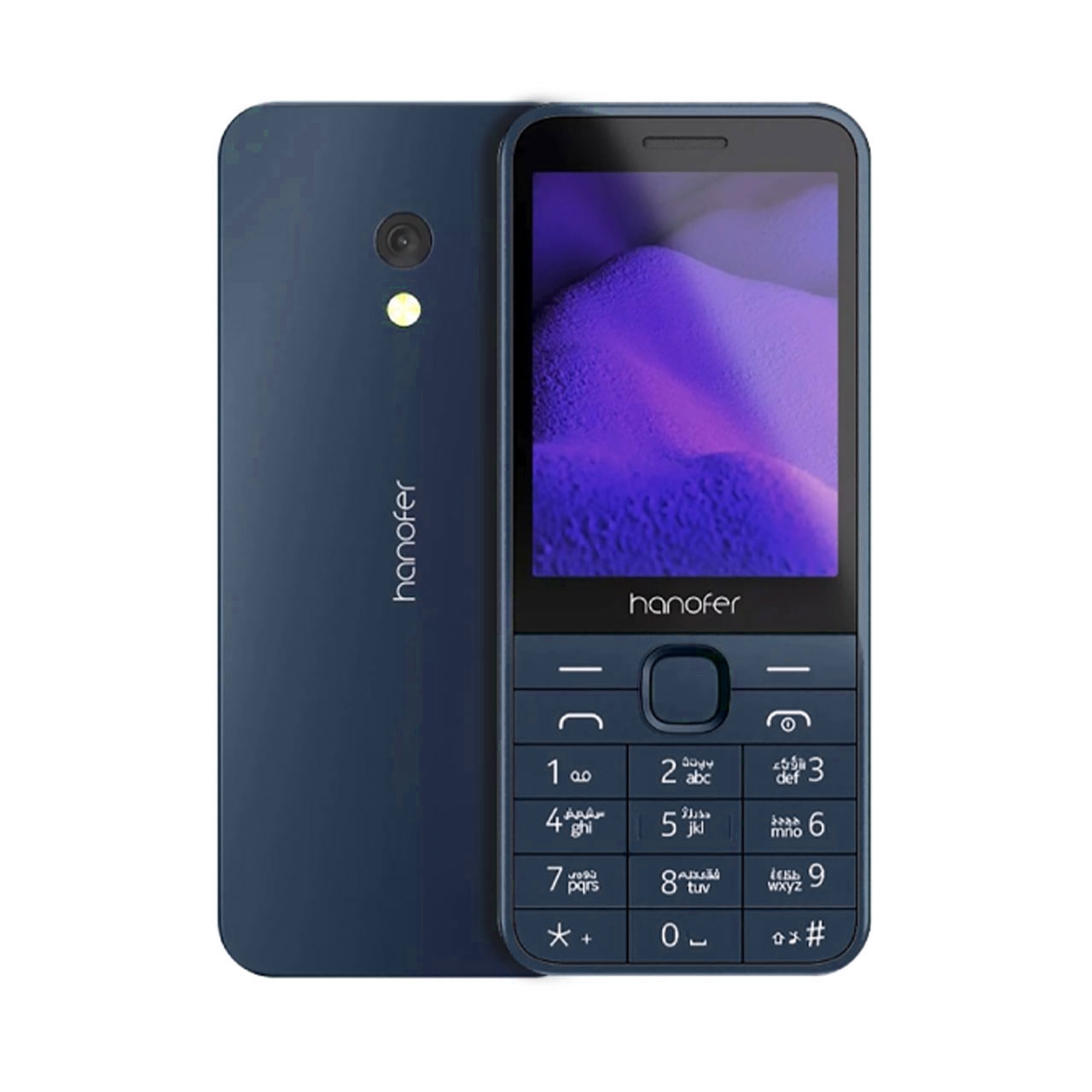 گوشی موبایل Hanofer مدل HA-215 DS ظرفیت 32 مگابایت - سرمه ای
