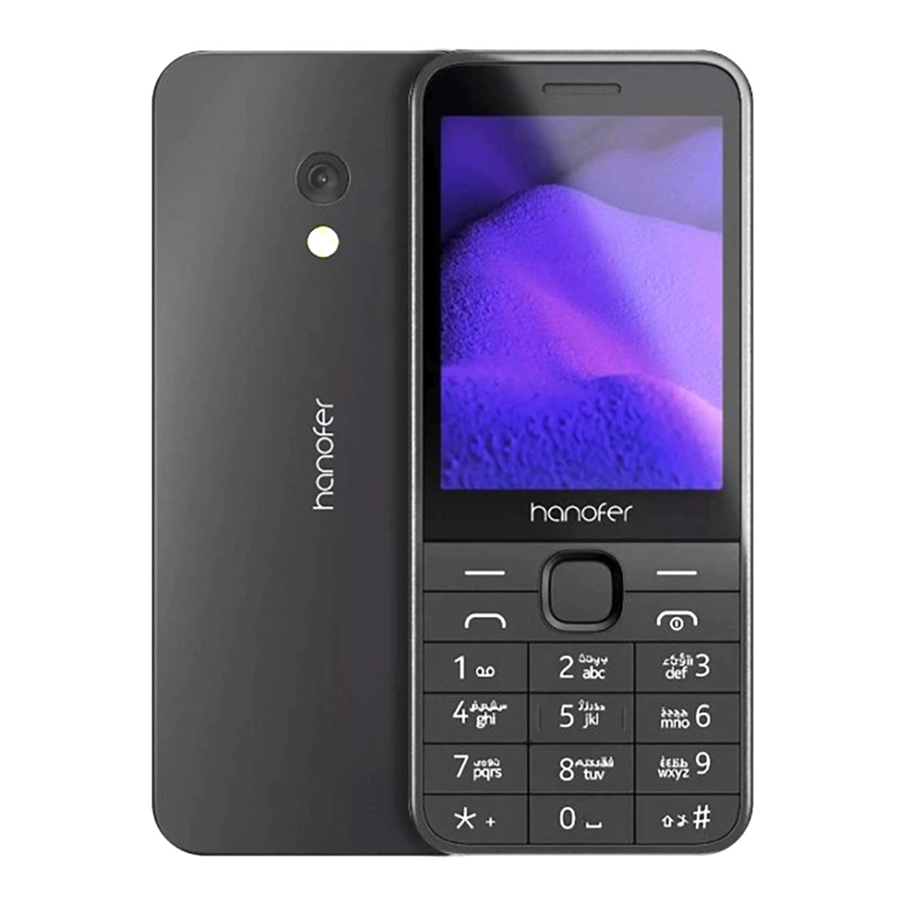 گوشی موبایل Hanofer مدل HA-215 DS ظرفیت 32 مگابایت - خاکستری