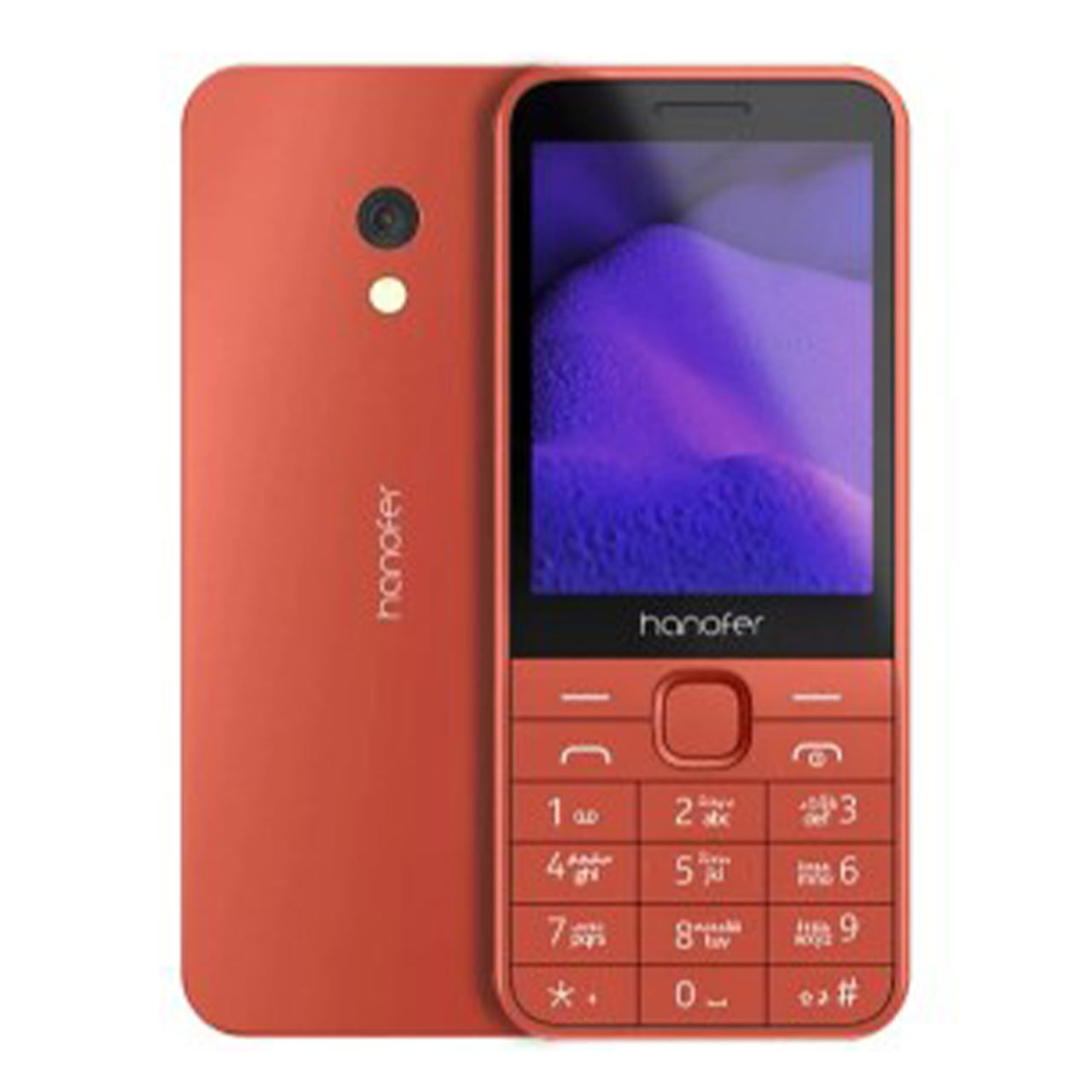 گوشی موبایل Hanofer مدل HA-235 DS ظرفیت 32 مگابایت - نارنجی