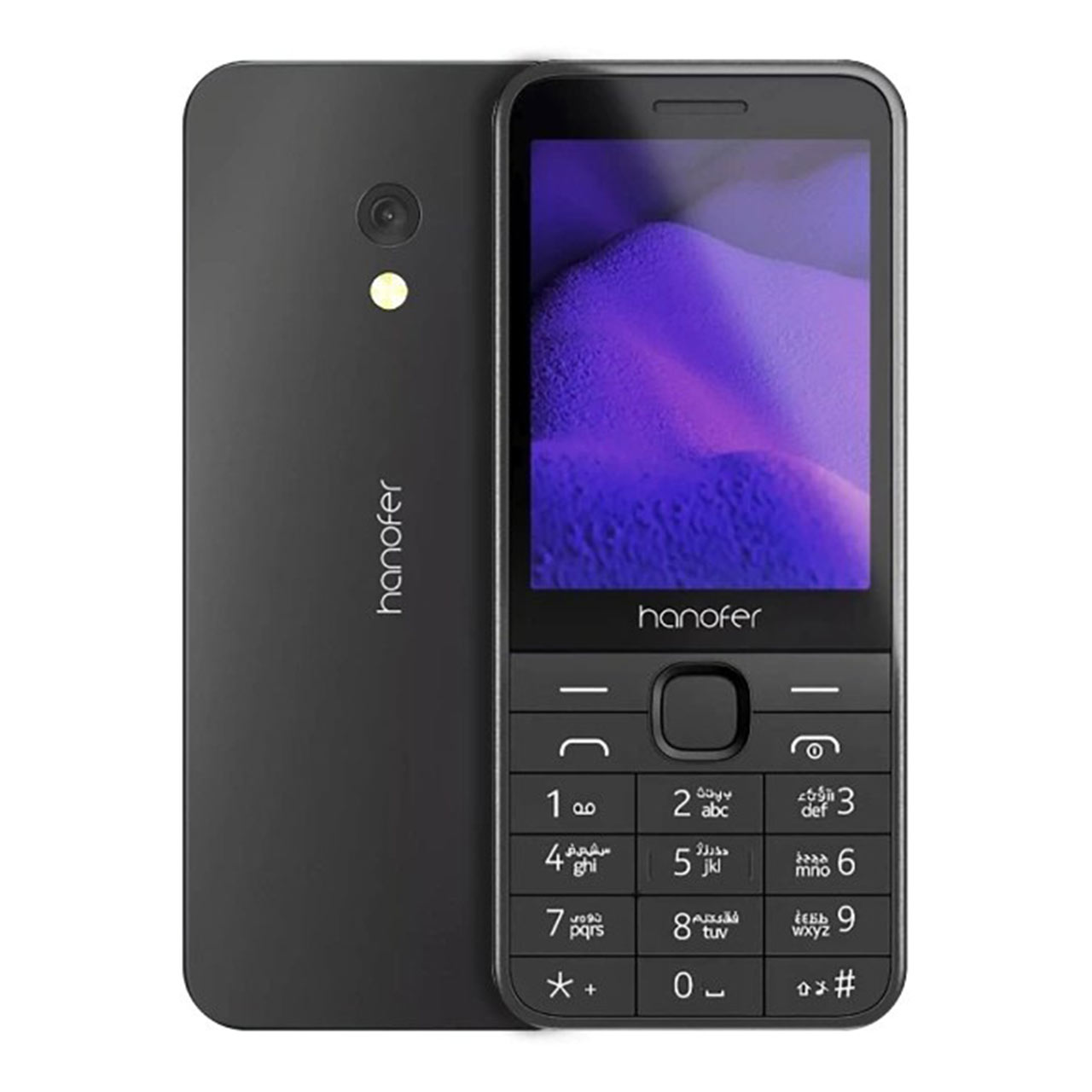 گوشی موبایل Hanofer مدل HA-235 DS ظرفیت 32 مگابایت - خاکستری