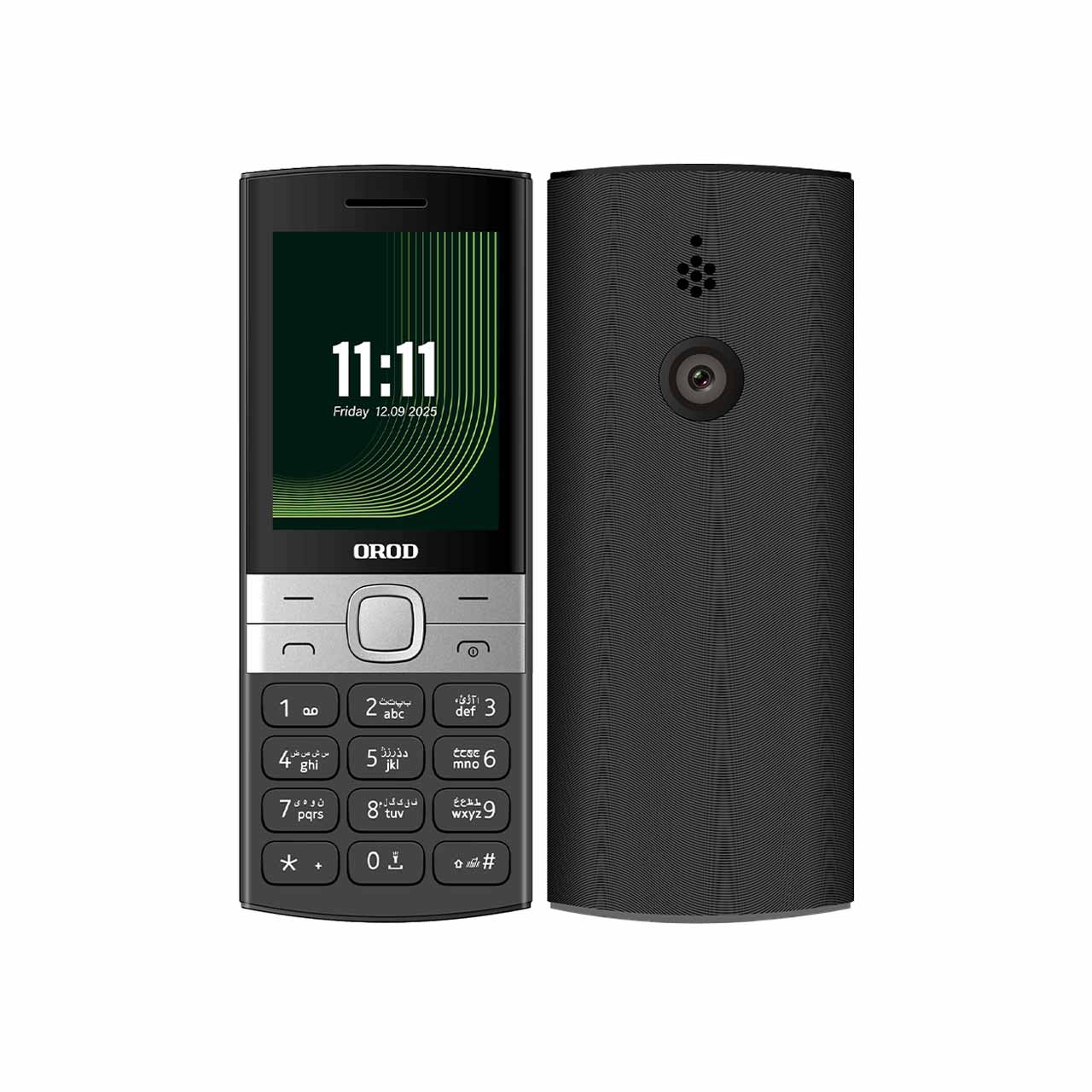 گوشی موبایل OROD مدل 150Lite دو سیم کارت - مشکی