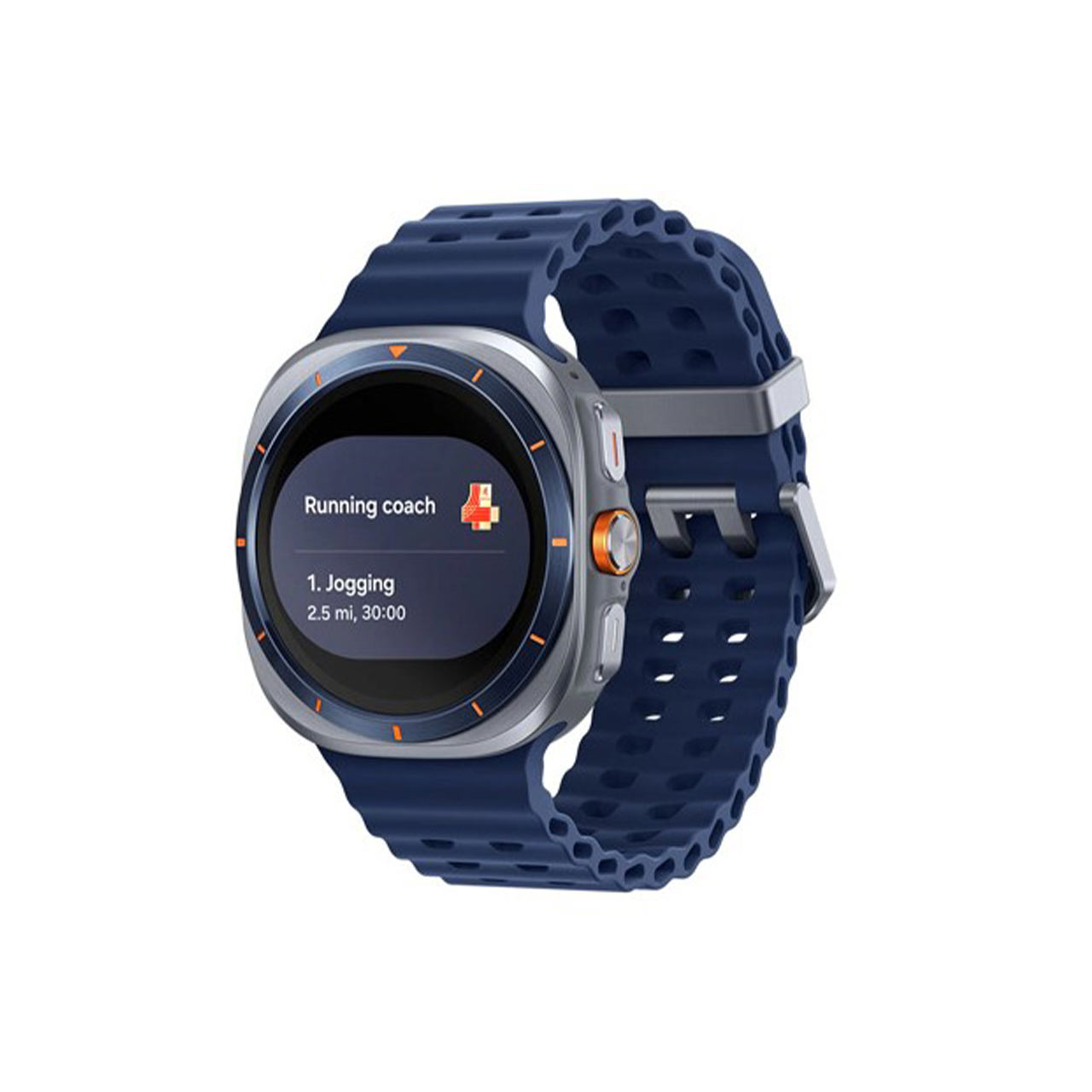 ساعت هوشمند سامسونگ Galaxy Watch Ultra 47mm مدل 2025 SM-L705 - آبی تیتانیوم - اصلی (گارانتی 18 ماهه شرکتی)