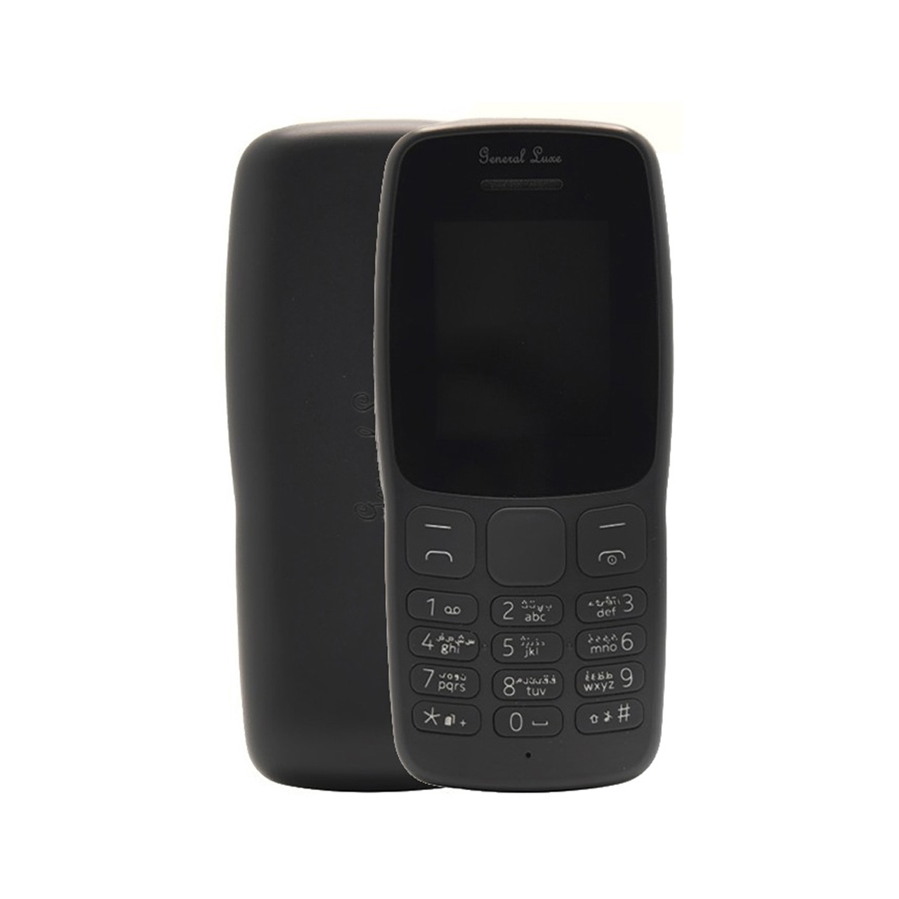 گوشی موبایل GLX مدل General Luxe 106 دو سیم کارت - مشکی