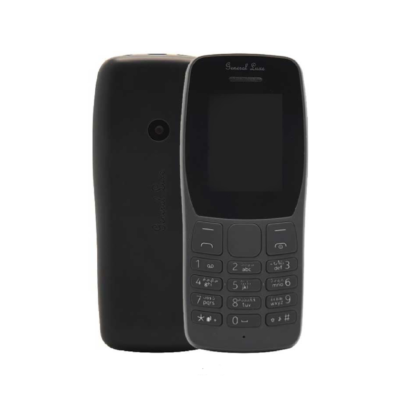 گوشی موبایل GLX مدل General Luxe 110 دو سیم کارت - خاکستری