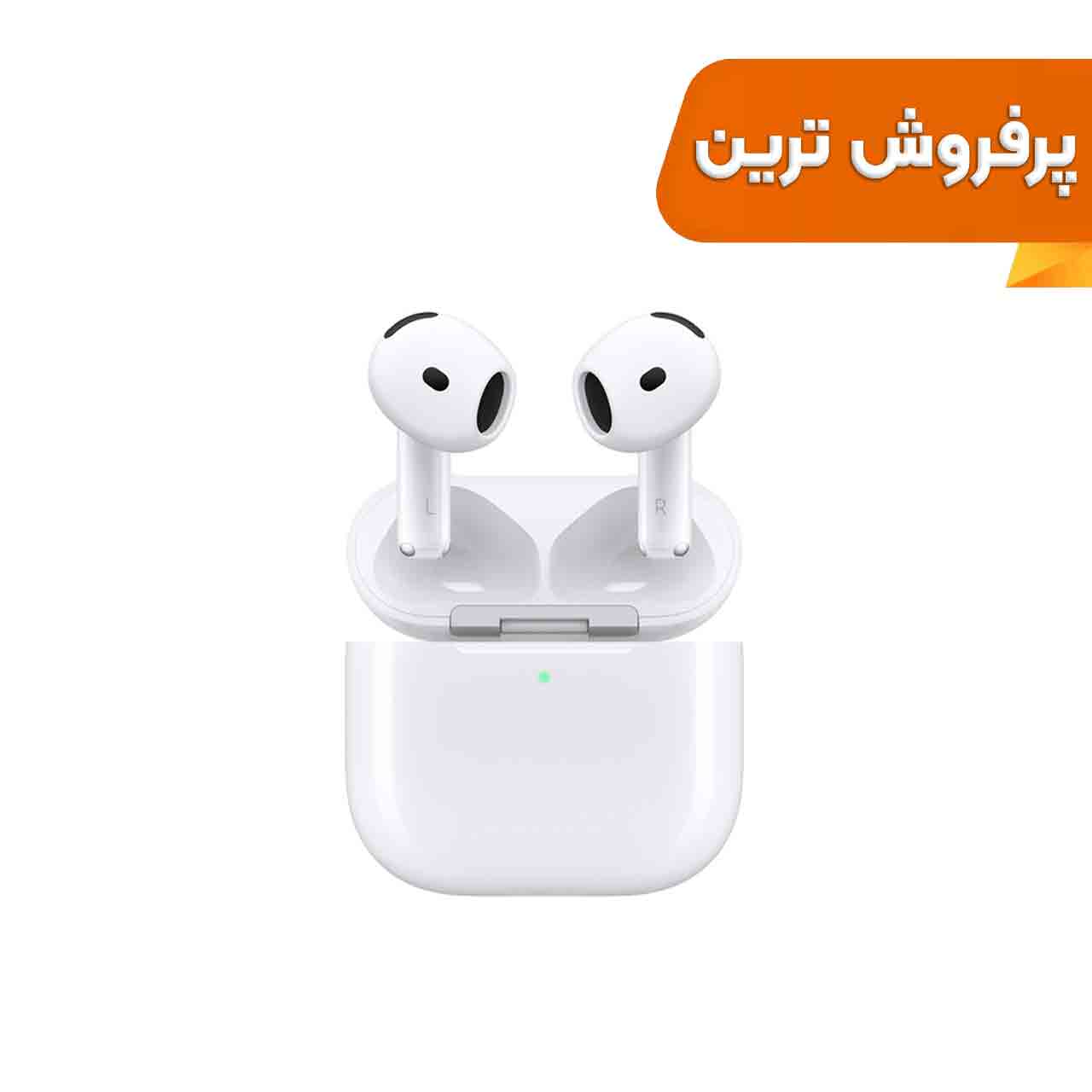 AirPods 4 - سفید - اصلی (گارانتی 18 ماهه شرکتی)
