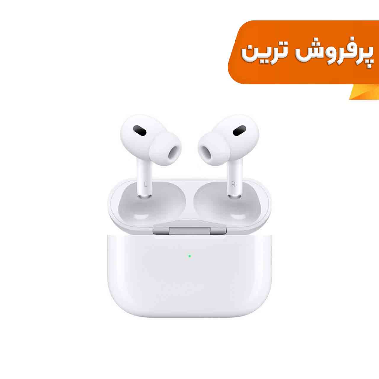 AirPods Pro2 New (USB-C) - سفید - اصلی (گارانتی 18 ماهه شرکتی)