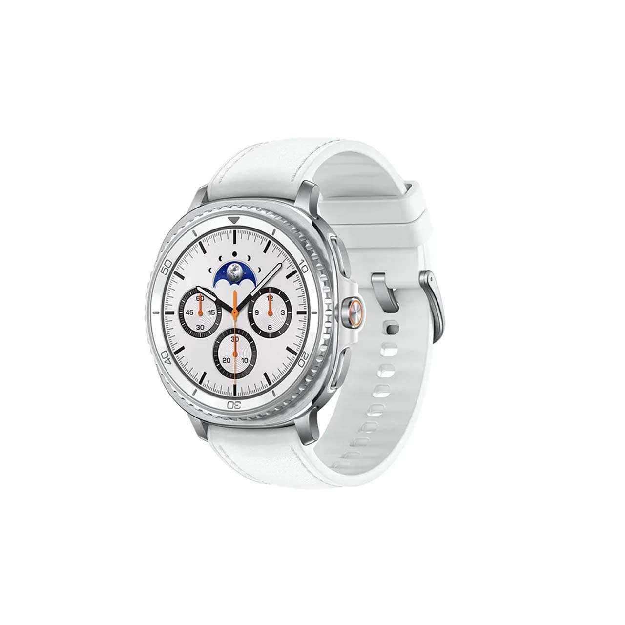 ساعت هوشمند سامسونگ Galaxy Watch8 Classic 46mm مدل SM-L500 - سفید - اصلی (گارانتی 18 ماهه هماهنگ)
