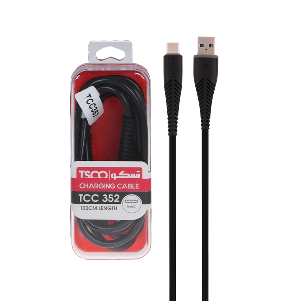 کابل شارژ فست TSCO Type-C مدل TCC 352