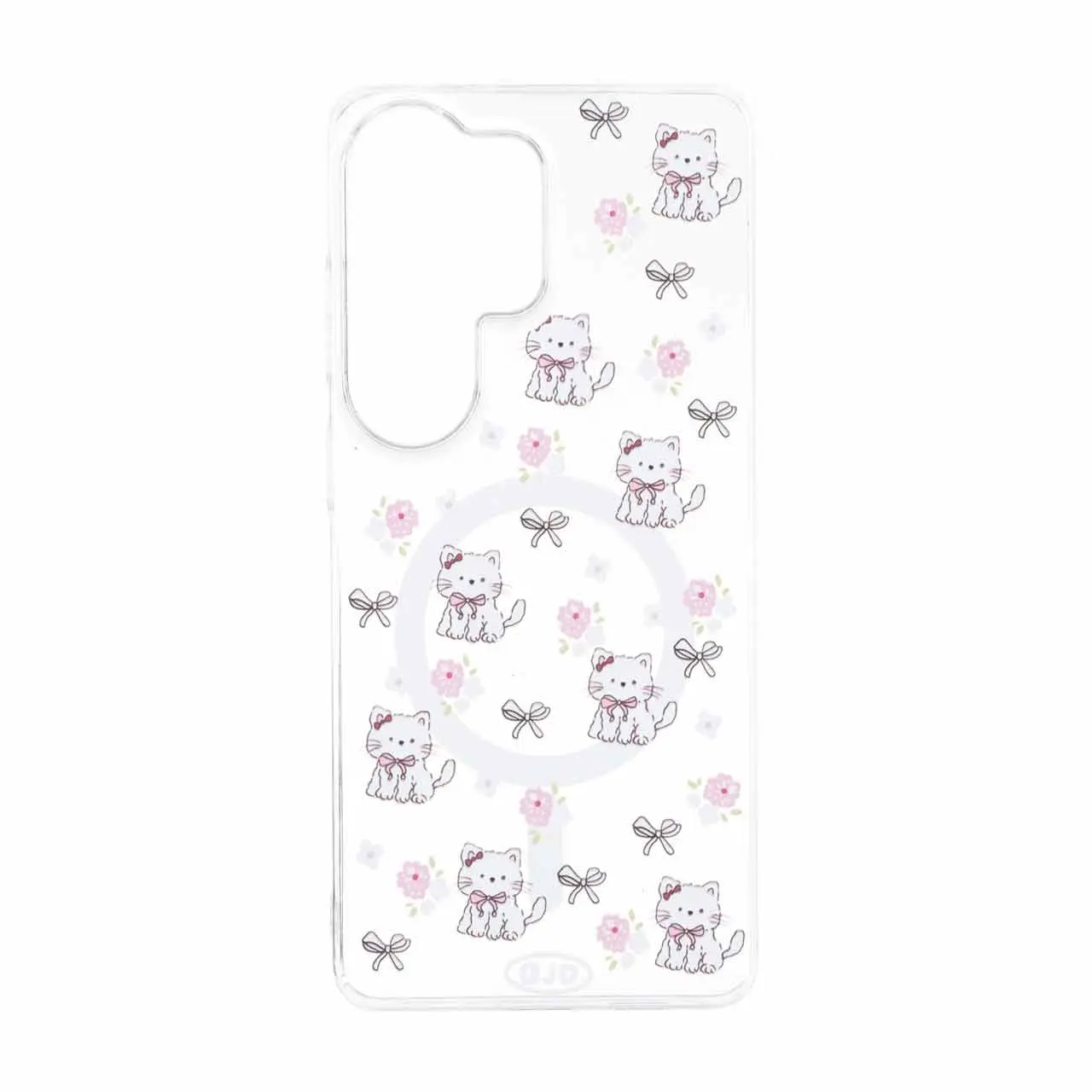 قاب Cute کریستالی طرح مگ سیف Samsung Galaxy S26 Ultra - کد 385
