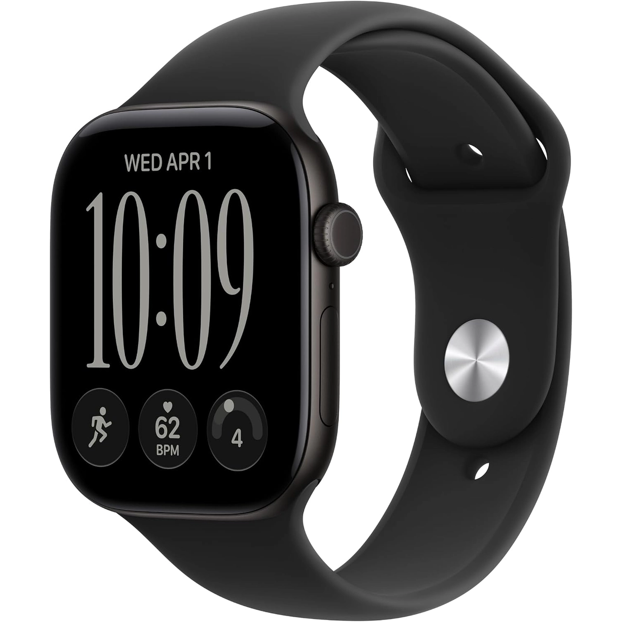ساعت هوشمند اپل واچ سری 12 مدل BlacK Al Black SB - 46MM - مشکی - اصلی (گارانتی 18 ماهه شرکتی)