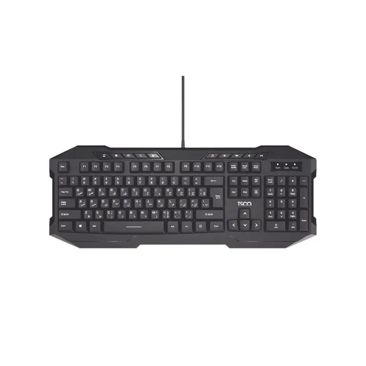 کیبورد باسیم TSCO مدل TK 8042