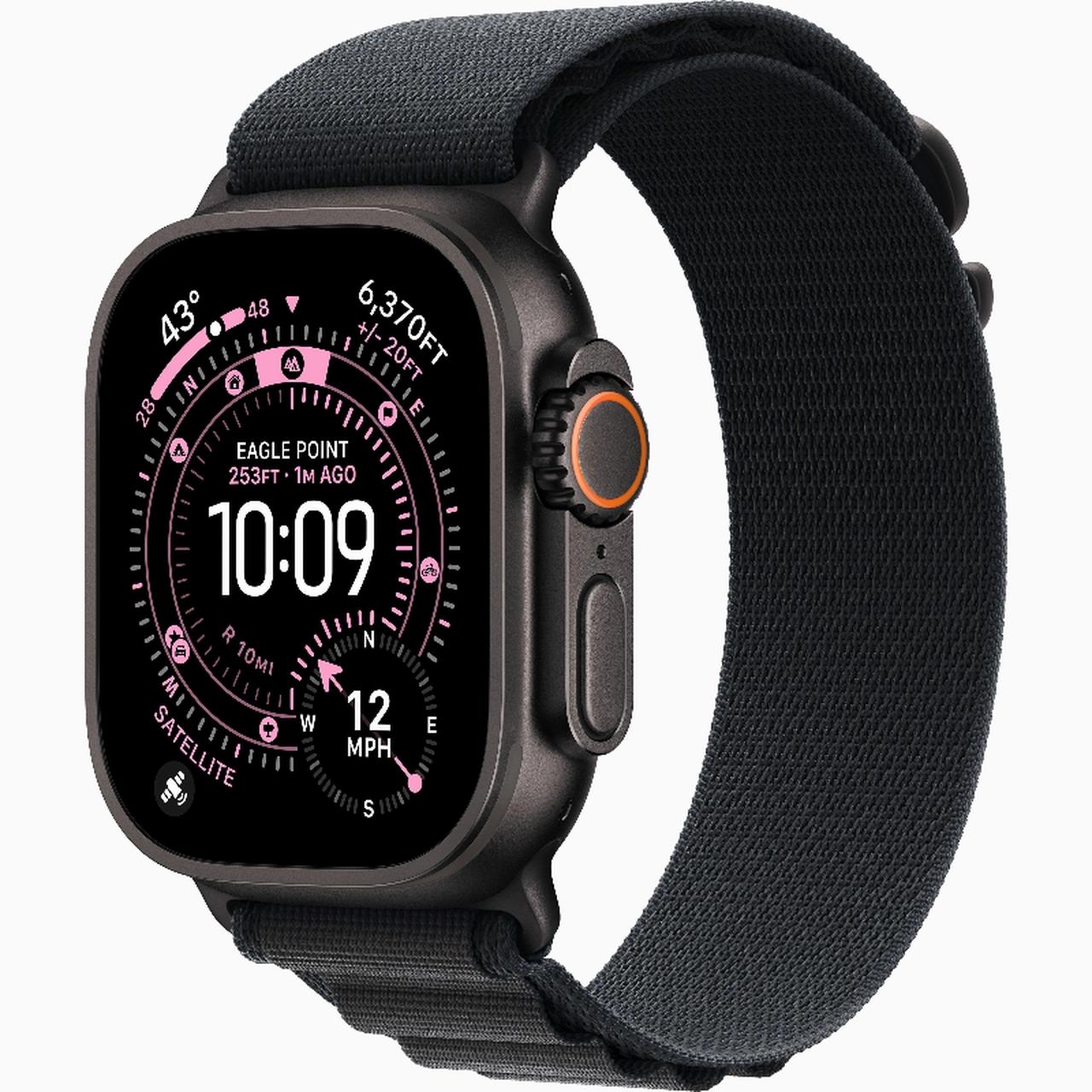 ساعت هوشمند اپل واچ Ultra 3 مدل Black Ti Black Alp Lp - 49MM - مشکی - اصلی (گارانتی 12 ماهه شرکتی)
