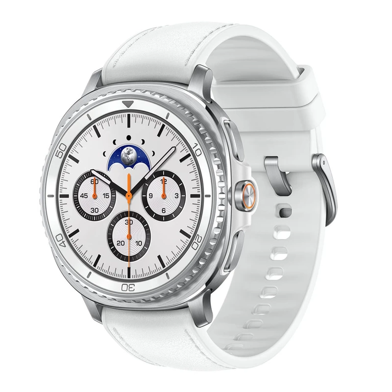 ساعت هوشمند سامسونگ  Galaxy Watch8 Classic 46mm مدل SM-L500 - سفید - اصلی (گارانتی 12 ماهه شرکتی)